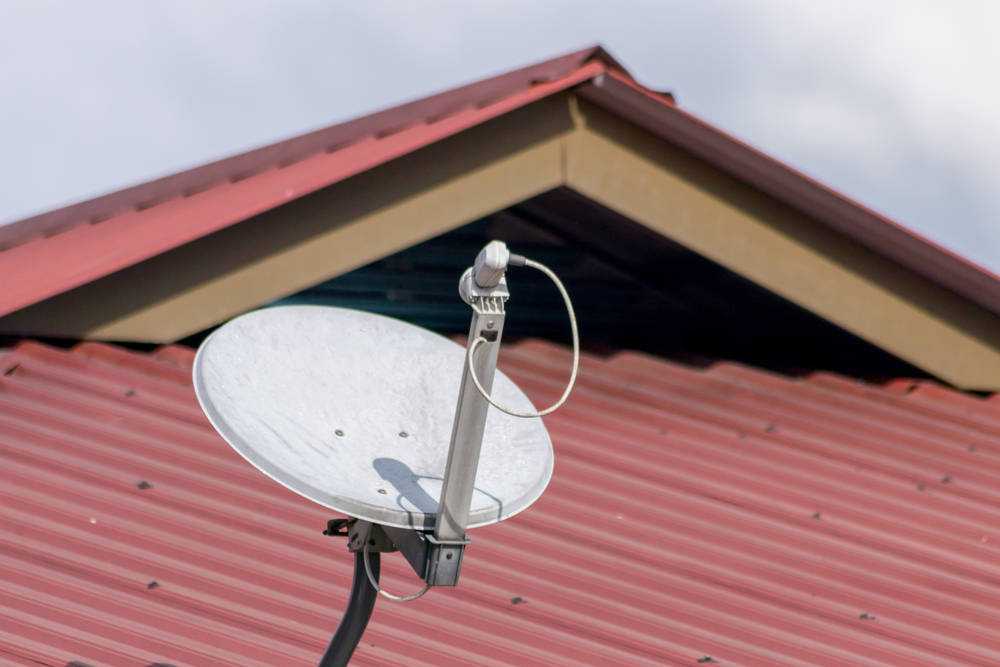 Как установить антенну на крыше частного дома - инструкция
