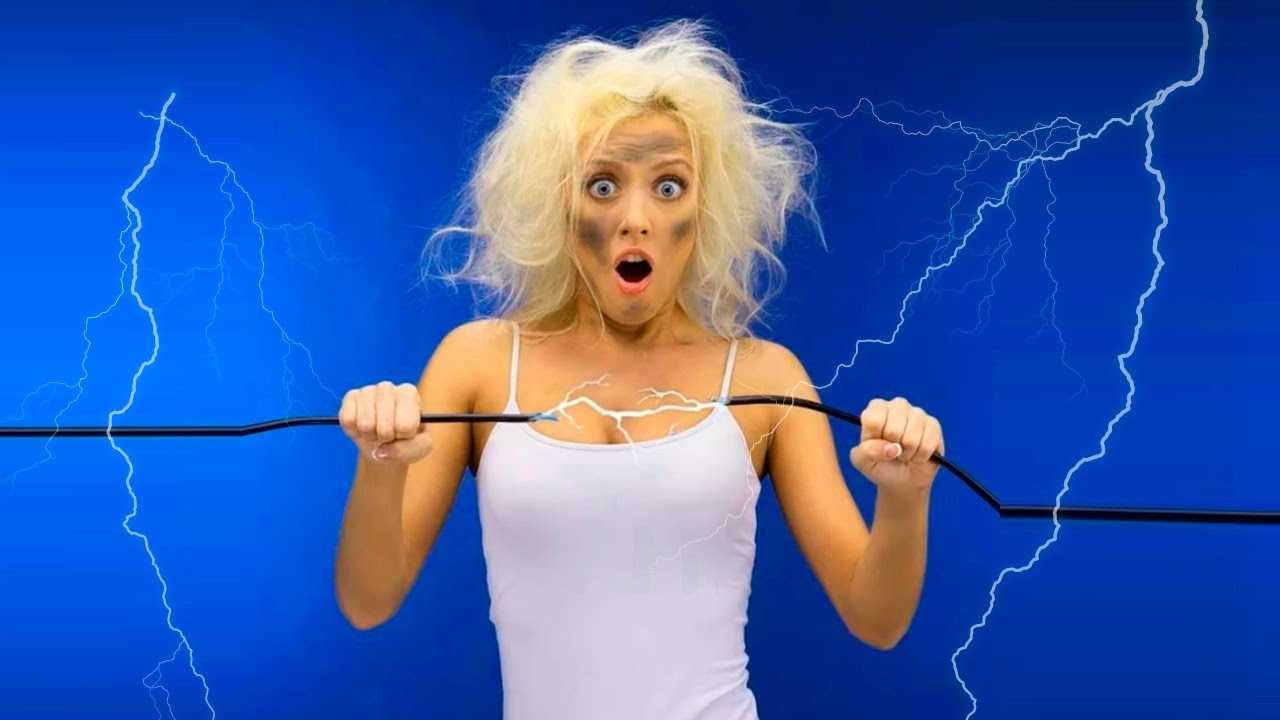 Шок порно с ударами электричества
