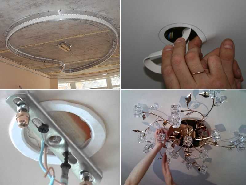 Как установить светодиодный светильник на потолок своими руками: видео монтажа и фото-инструкция