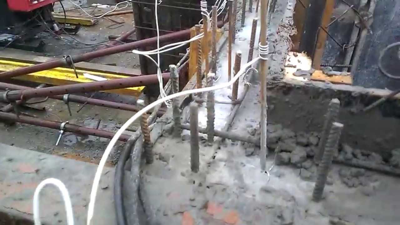 Прогрев бетона электродами (в зимнее время): технология, схема подключения, расчет