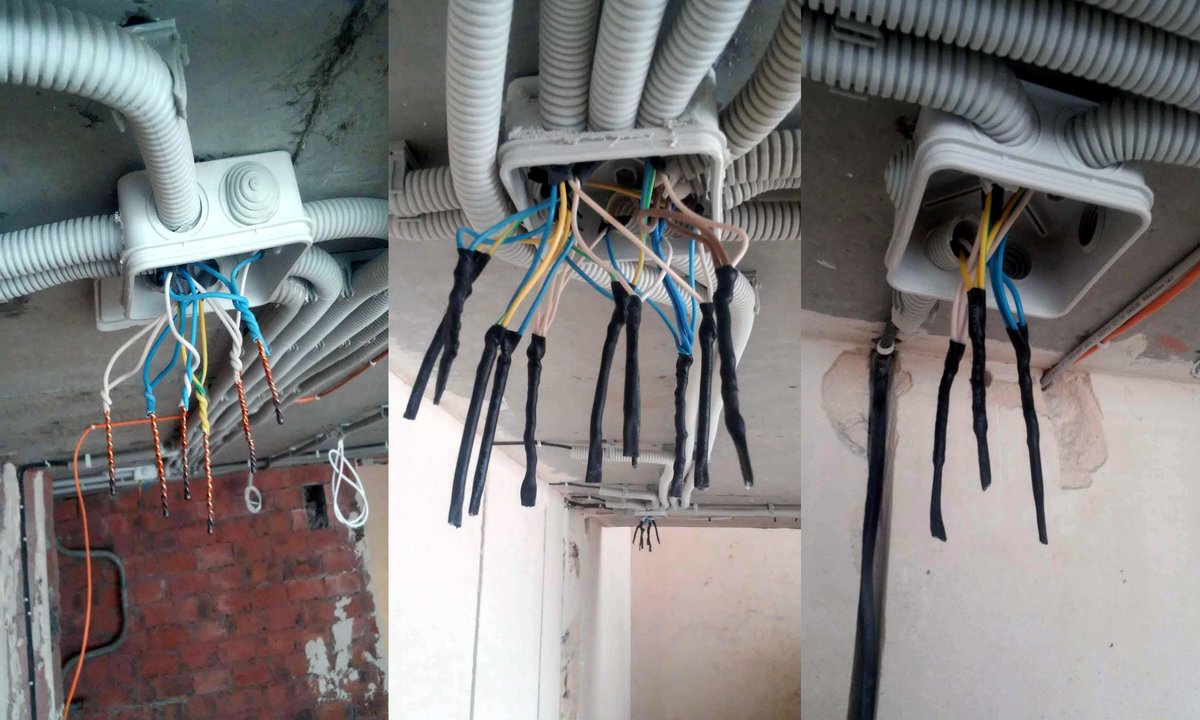 Открытая прокладка кабелей по стенам зданий