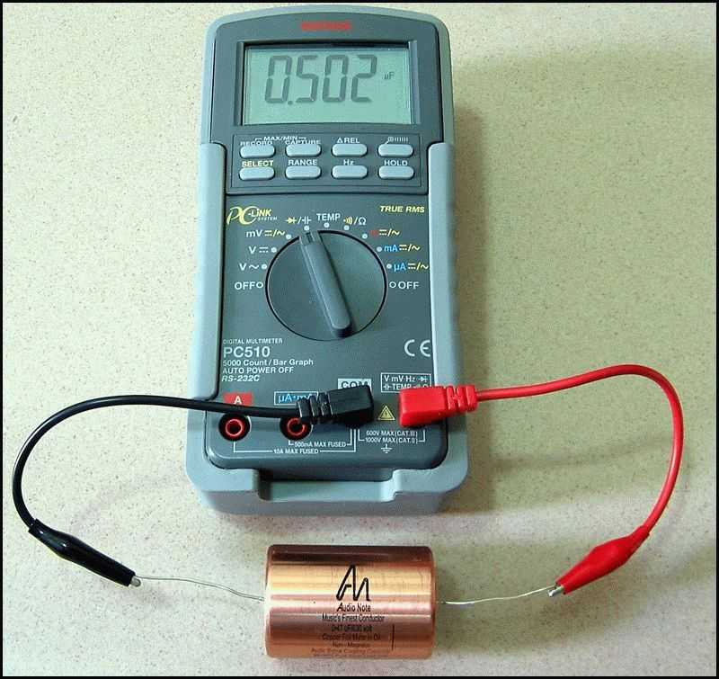 Как проверить конденсатор мультиметром - варианты проверок