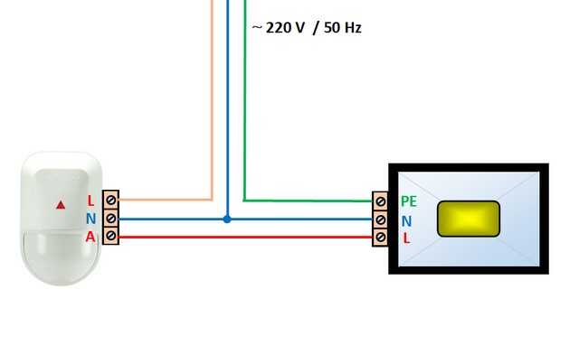 Как подключить светодиодный прожектор к сети 220 в?
