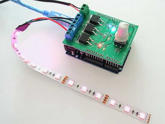 Адресная светодиодная лента ws2812 и arduino