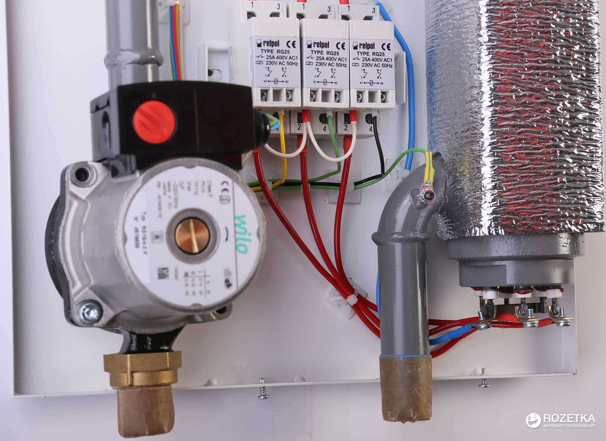 Управление электрокотлом : готовый блок управления котлом или электроизделия для подключения электродного котла