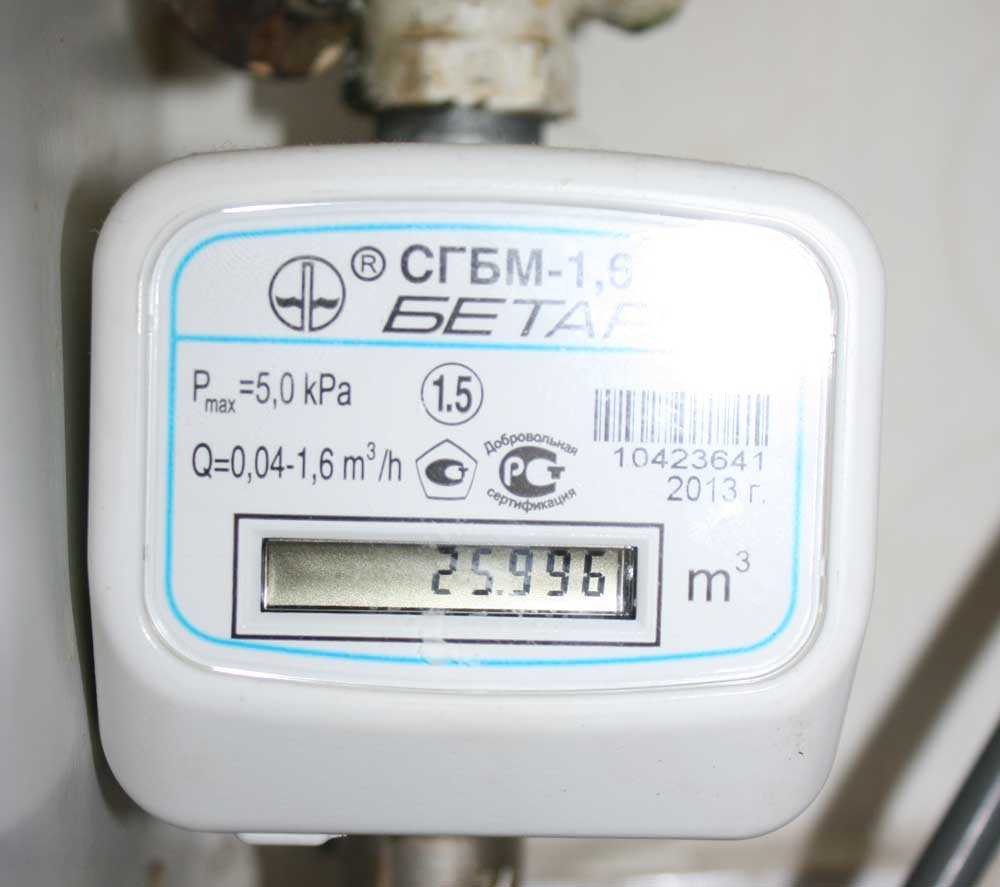 Высвечивается ли дата при замене батареек на газовом счетчике