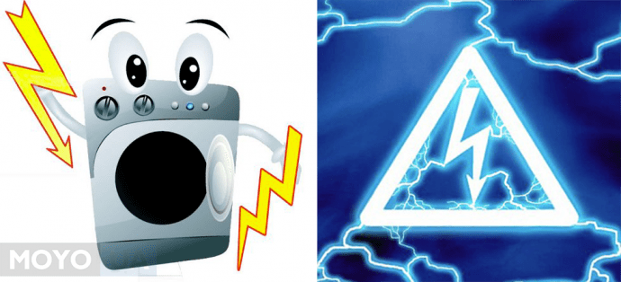 Стиральная машина бьет током: причины, что делать