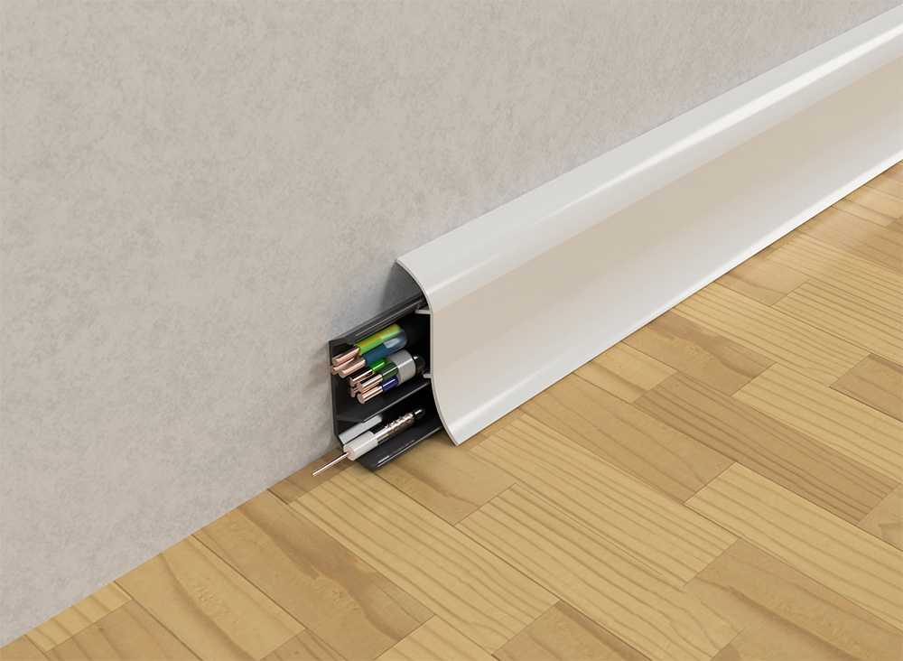 Как правильно крепить пластиковые плинтуса к полу, бетонной стене и другие варианты с видео