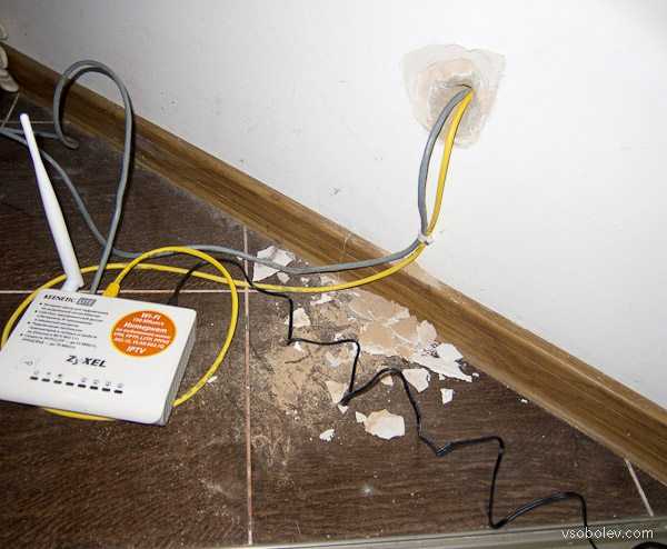 Как провести кабеля от антенны к телевизору в квартире