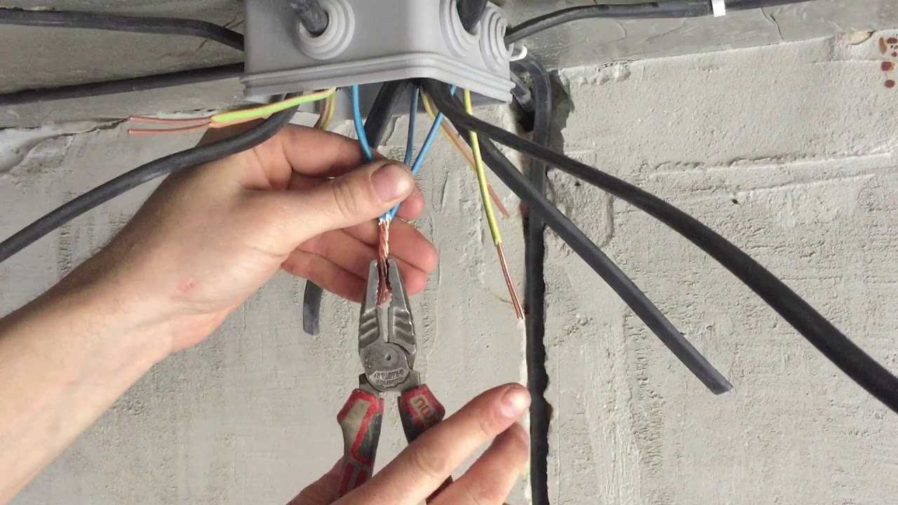 Как соединить провода в распределительной коробке - как правильно
