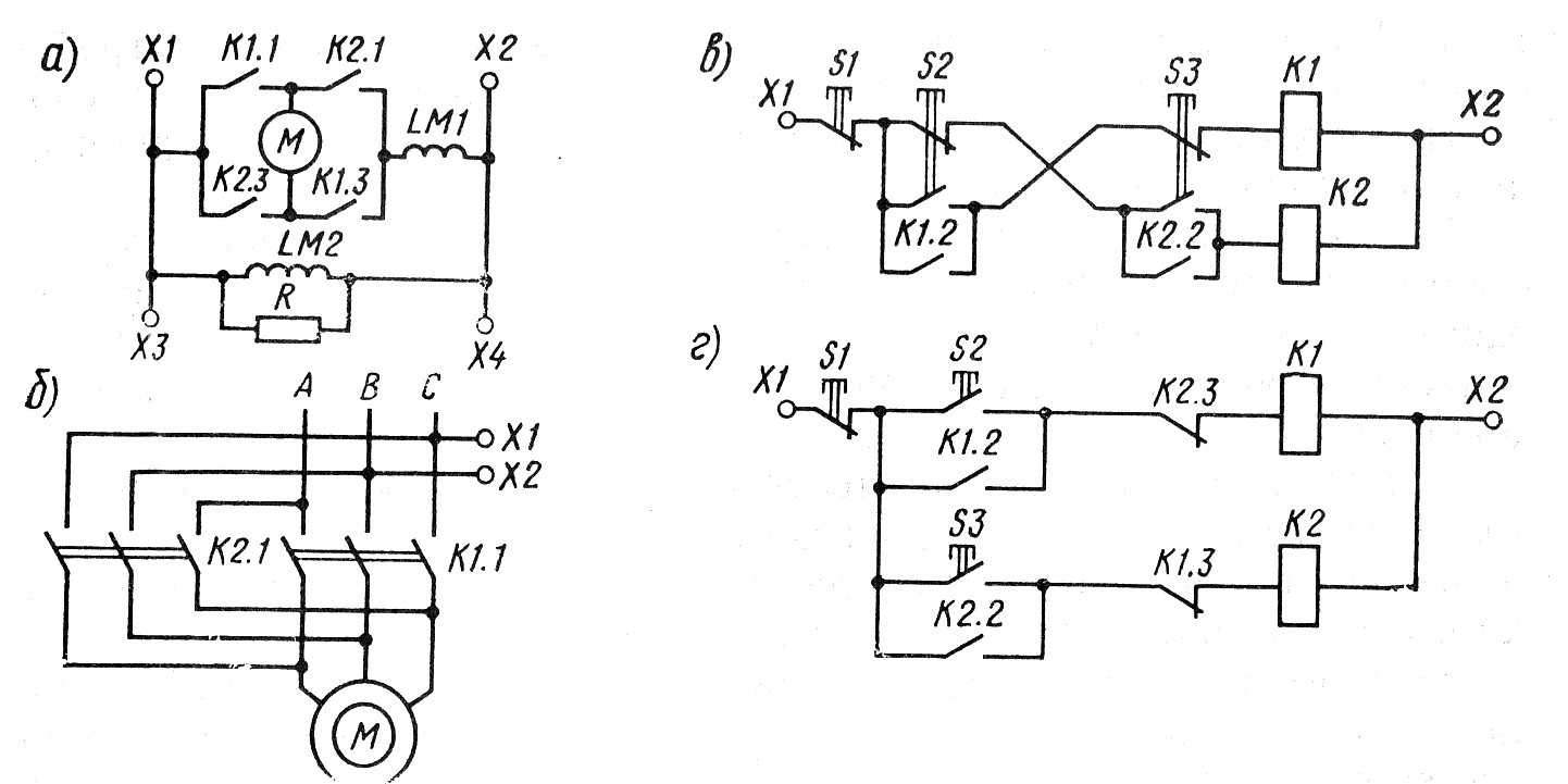 Схема подключения магнитного пускателя: 220 в, 380 в, с кнопками, с реверсом