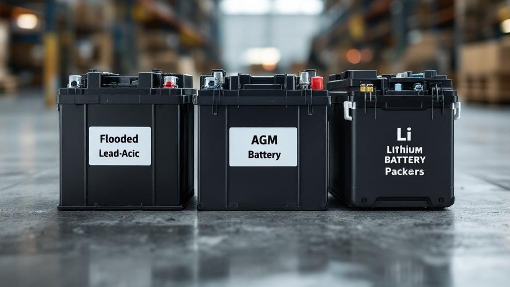 АКБ для складской техники: выбор и особенности