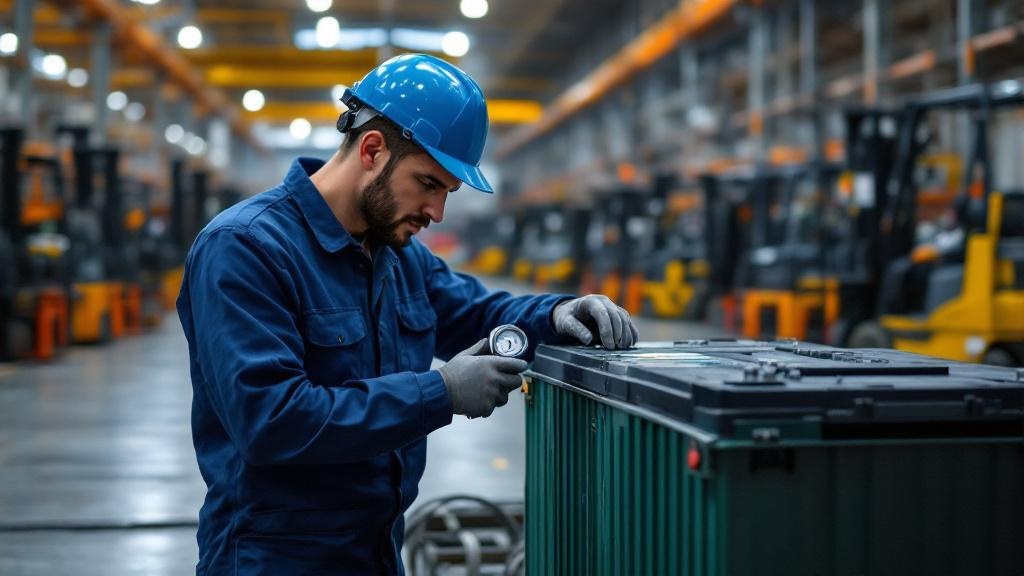 АКБ для складской техники: выбор и особенности
