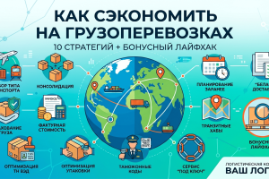 Как сэкономить на грузоперевозках: 10 ключевых стратегий + бонусный лайфхак