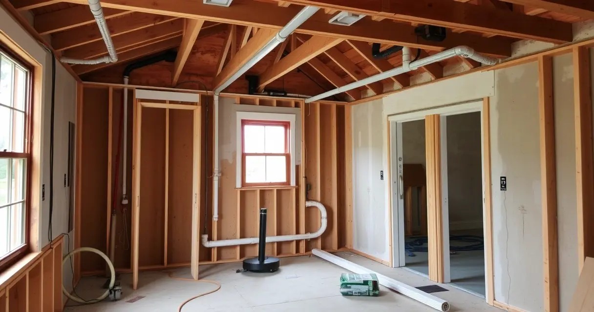 Капитальный ремонт коттеджа: с чего начать и как не переплатить