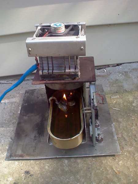 Термоэлектрический генератор (тепловой насос) своими руками