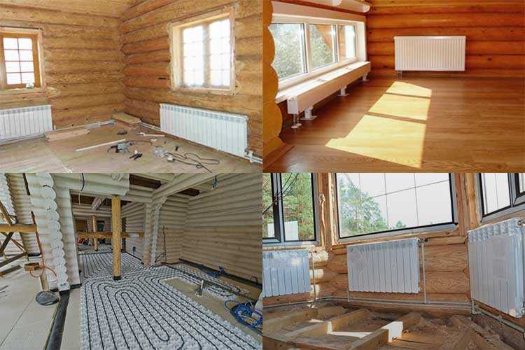 Отопление в деревянном доме: какое выбирать?