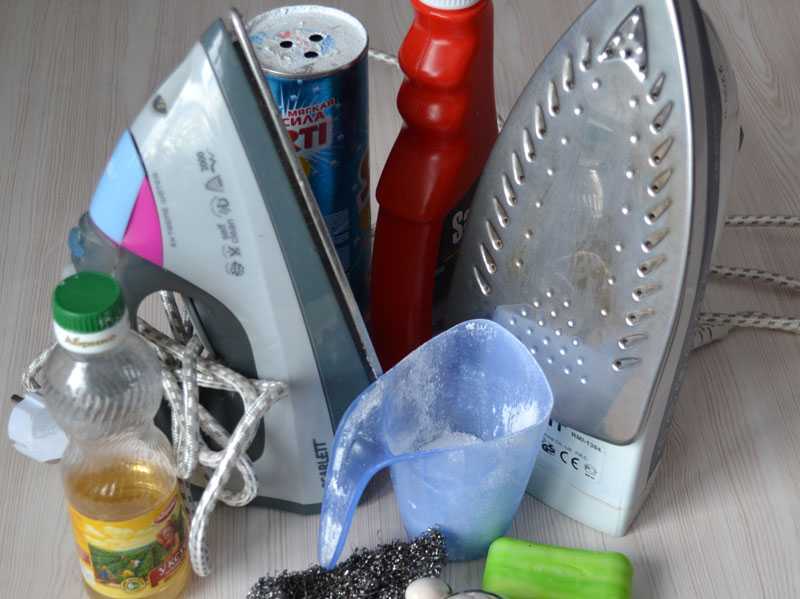 Как почистить утюг от пригара в домашних условиях?