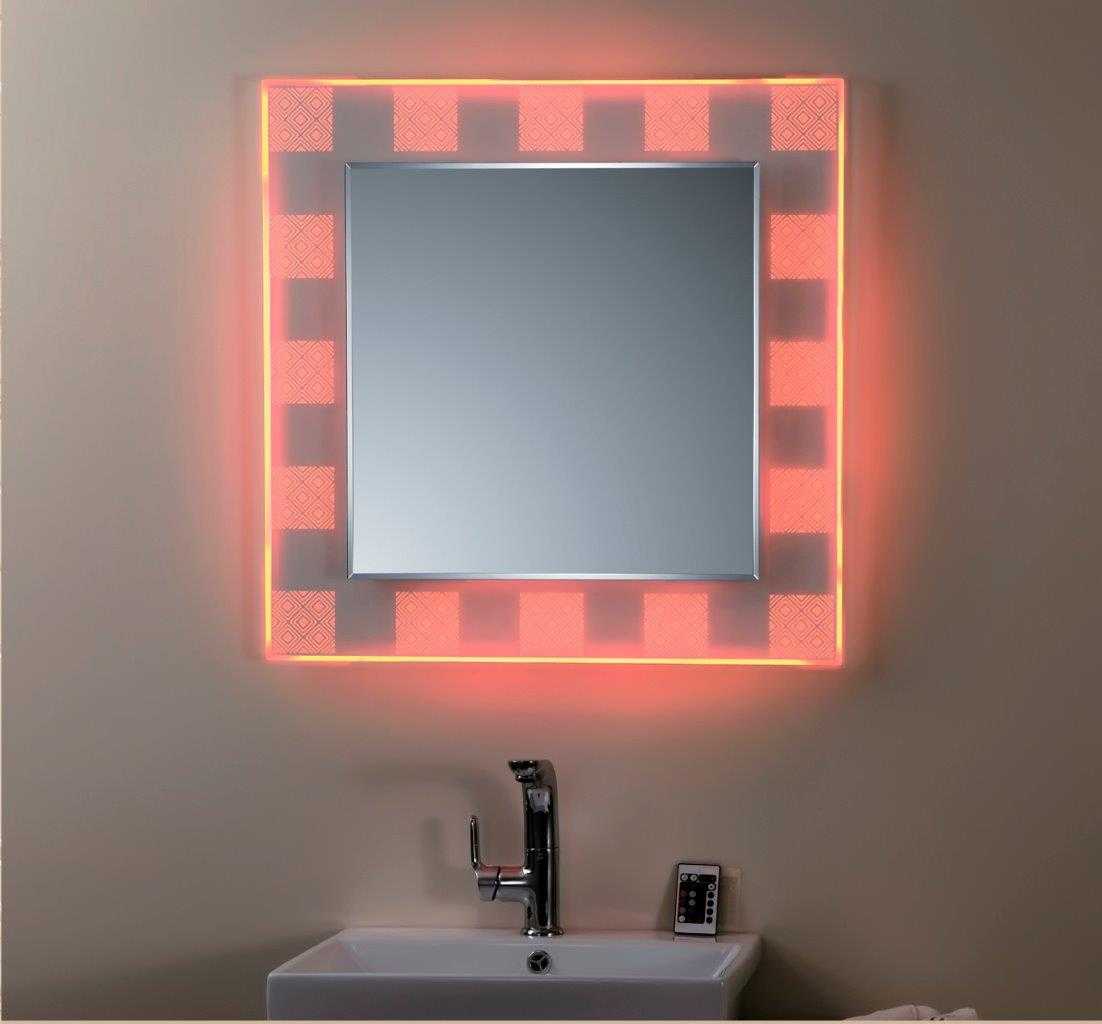 Как сделать зеркало с подсветкой своими руками?