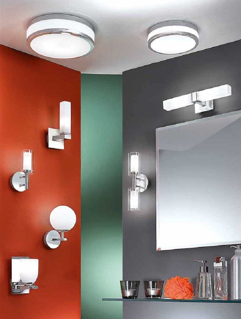 Как выбрать светильники для ванной комнаты?