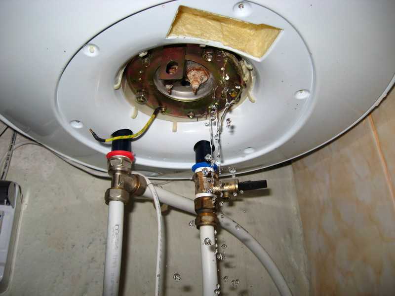 Подключение водонагревателя и стиральной машины
