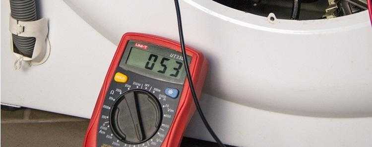 Как проверить тэн стиральной машины мультиметром: прозвонить нагревательный элемент
