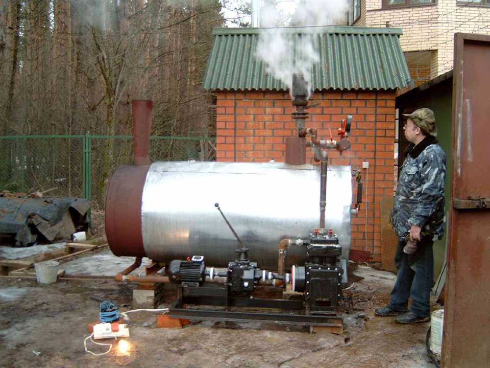 Газогенератор на древесной щепе (газоэлектростанция на древесных отходах) для выработки электрической и тепловой энергии из древесного топлива