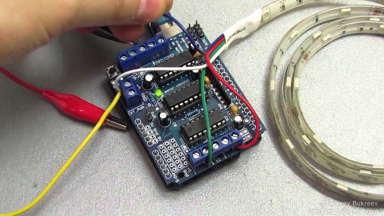 Адресные светодиоды: светодиодная rgb лента, программируемая под arduino