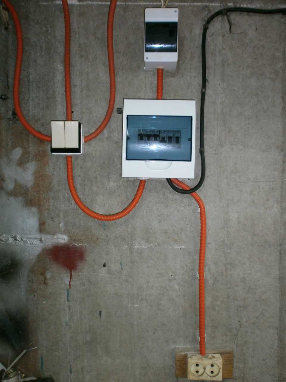 Схема электропроводки в гараже