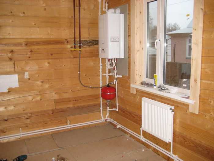 Отопление деревянного дома: варианты установки и устройства