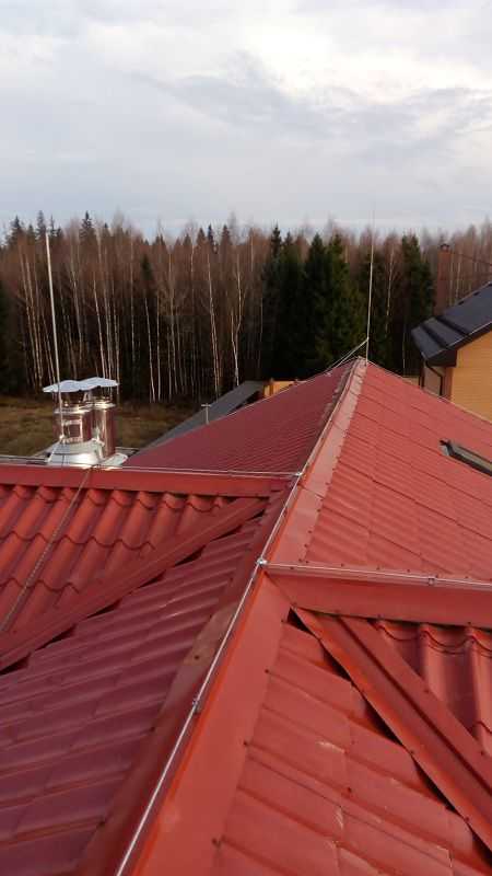 Заземление крыши и молниеотводы - нужно или нет?