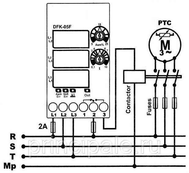 Реле контроля трехфазного фазного напряжения ркн-3-15-15 | электротехническая компания меандр
