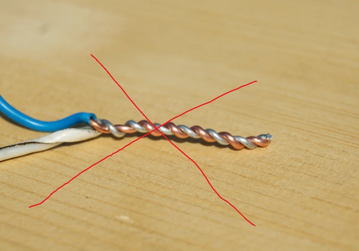 Как лучше соединить алюминиевый и медный кабель: способы