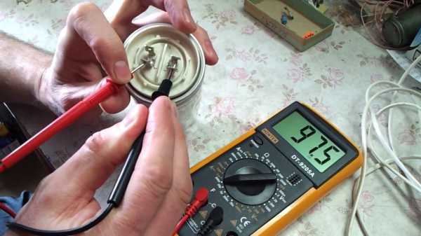 Как проверить исправность любого конденсатора с использованием мультиметра проверка ёмкости