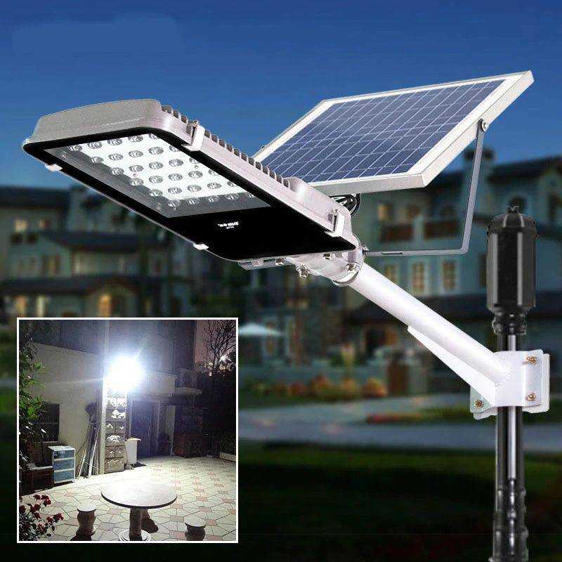Уличные светильники на солнечных батареях для дачи и сада, для загородного дома, автономные светодиодные электростанции с датчиком, фото, видео