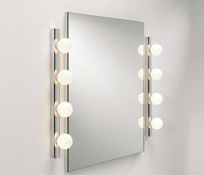 Как сделать макияжное зеркало с подсветкой своими руками?