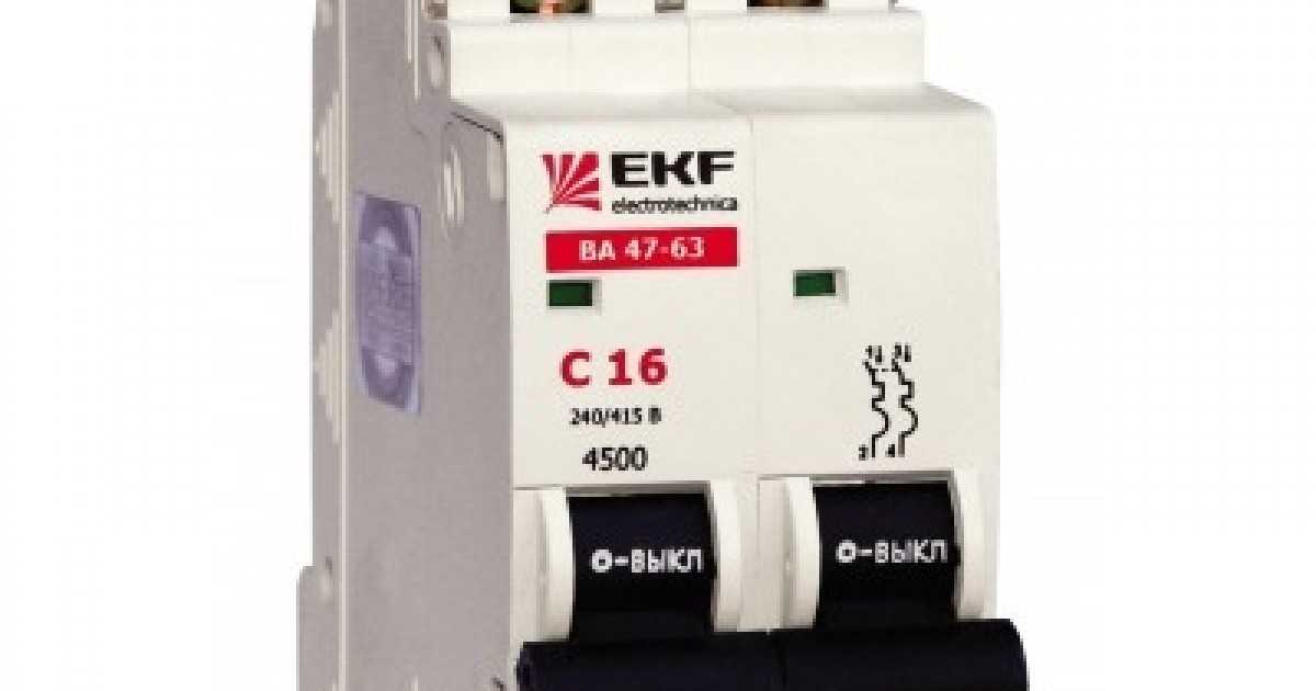 Обзор автоматических выключателей ва 47-63 ekf proxima