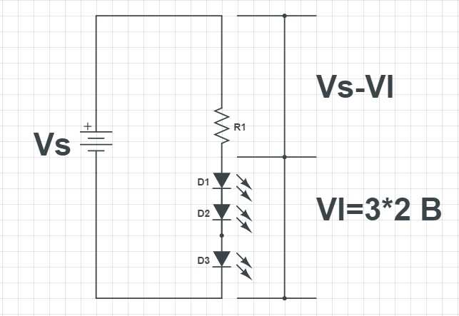 Расчет резистора для светодиода – формула и таблица подбора сопротивления