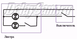 Управление люстрой по двум проводам схема. подбираем схему управления люстрой по двум проводам — релейная и полупроводниковые системы