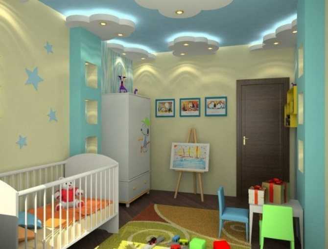 Освещение в детской комнате: правила, варианты, секреты, фото дизайна.