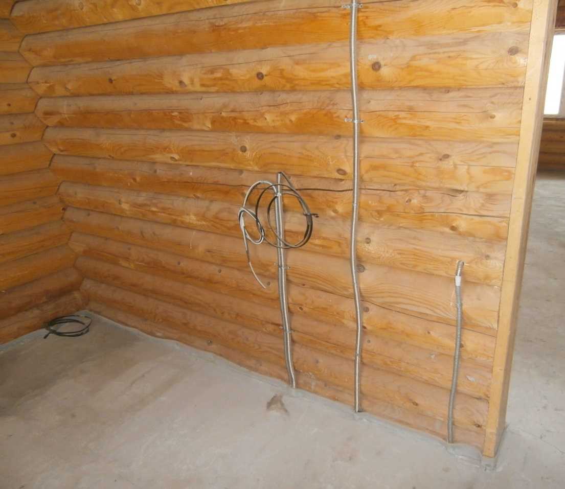 Устройство подземного ввода кабеля в здание