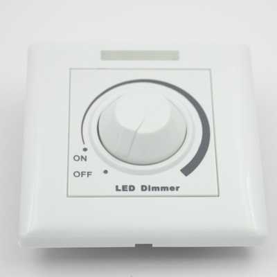 Выключатель с регулятором яркости света (диммер): виды и подключение