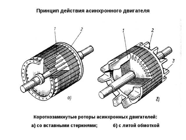 Конструкция асинхронного электродвигателя: устройство механизма от а до я! применение и характеристики современных электродвигателей (160 фото)