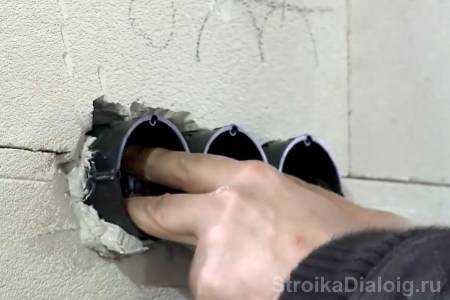 Способы штробления стен под проводку своими руками