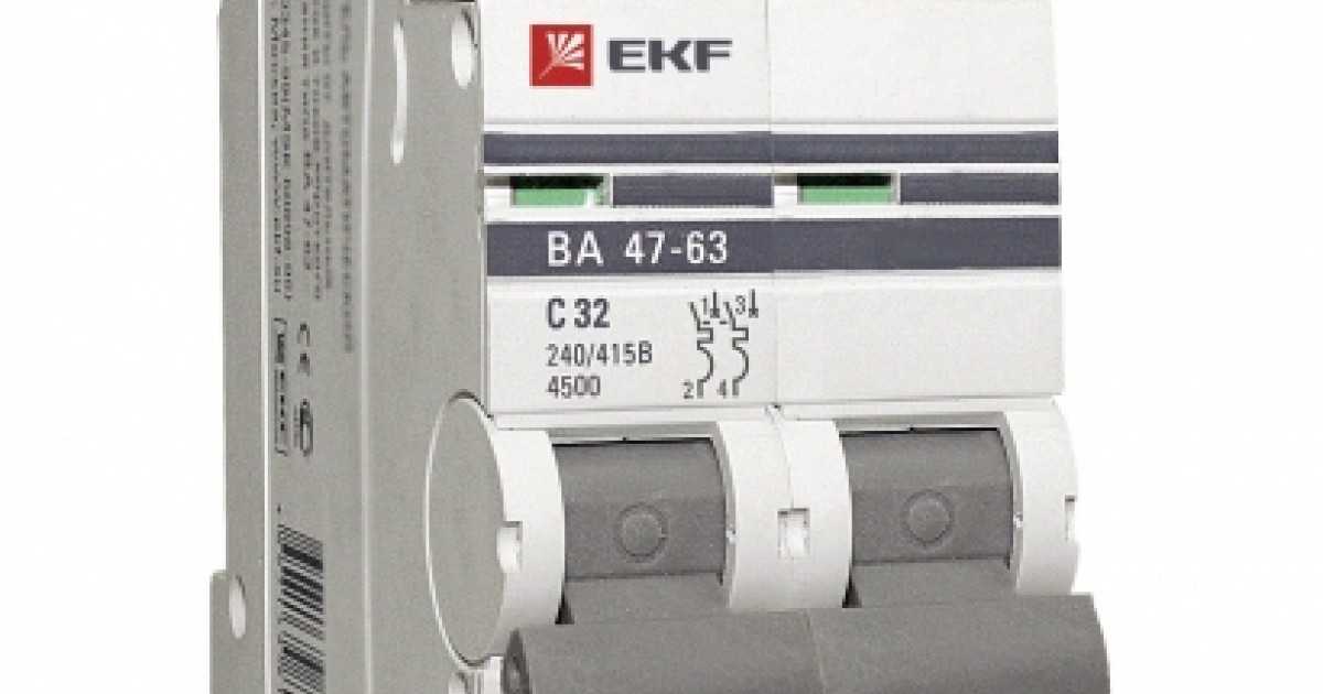 Автоматические выключатели ва 47-63 ekf proxima: особенности и преимущества