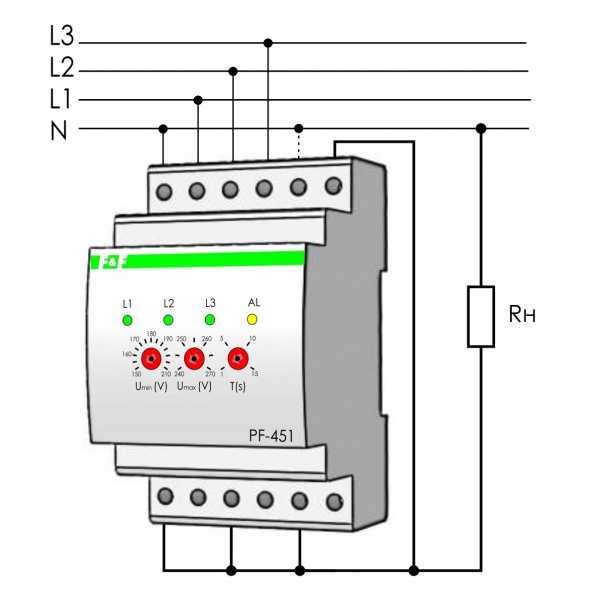 Схема подключения авр на контакторах. реле контроля фаз. часть 2.