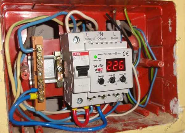 Устройство защиты от скачков напряжения 220 вольт для дома и квартиры