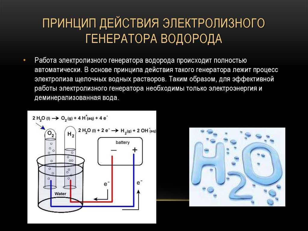 Водородный метод. Водородный Генератор принцип работы схема. Электролиз принцип действия. Электролизные генераторы водорода. Водородный Генератор принцип схема.