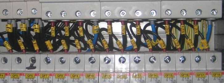 Маркировка кабеля бирками согласно пуэ