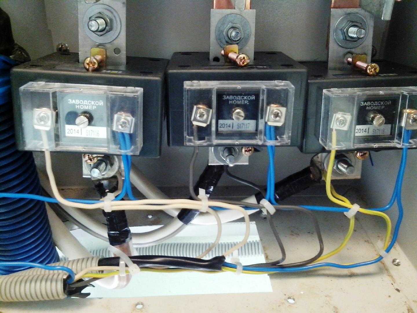 Замена трансформаторов тока при процедуре поверки | 10 киловольт